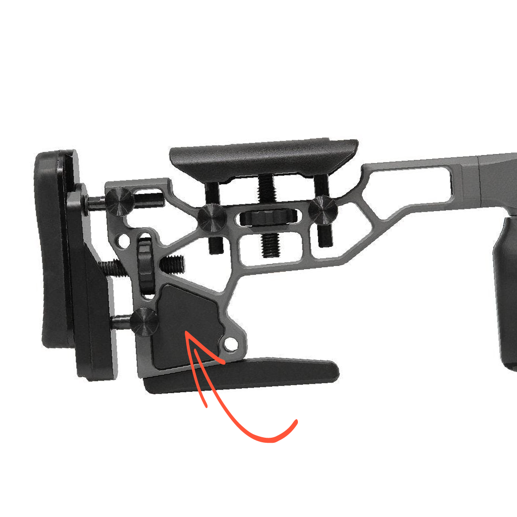 MDT ACC CHASSIS WEIGHTS - REAR BUTTSTOCK (SINGLE)