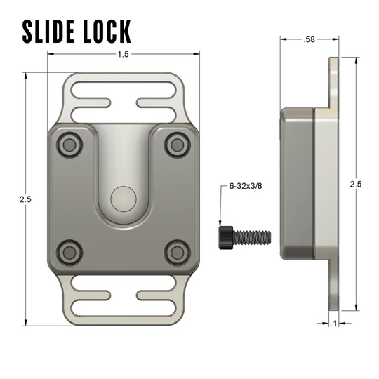 OBi LINK SYSTEM -- SLIDE LOCK *DISCONTINUED*