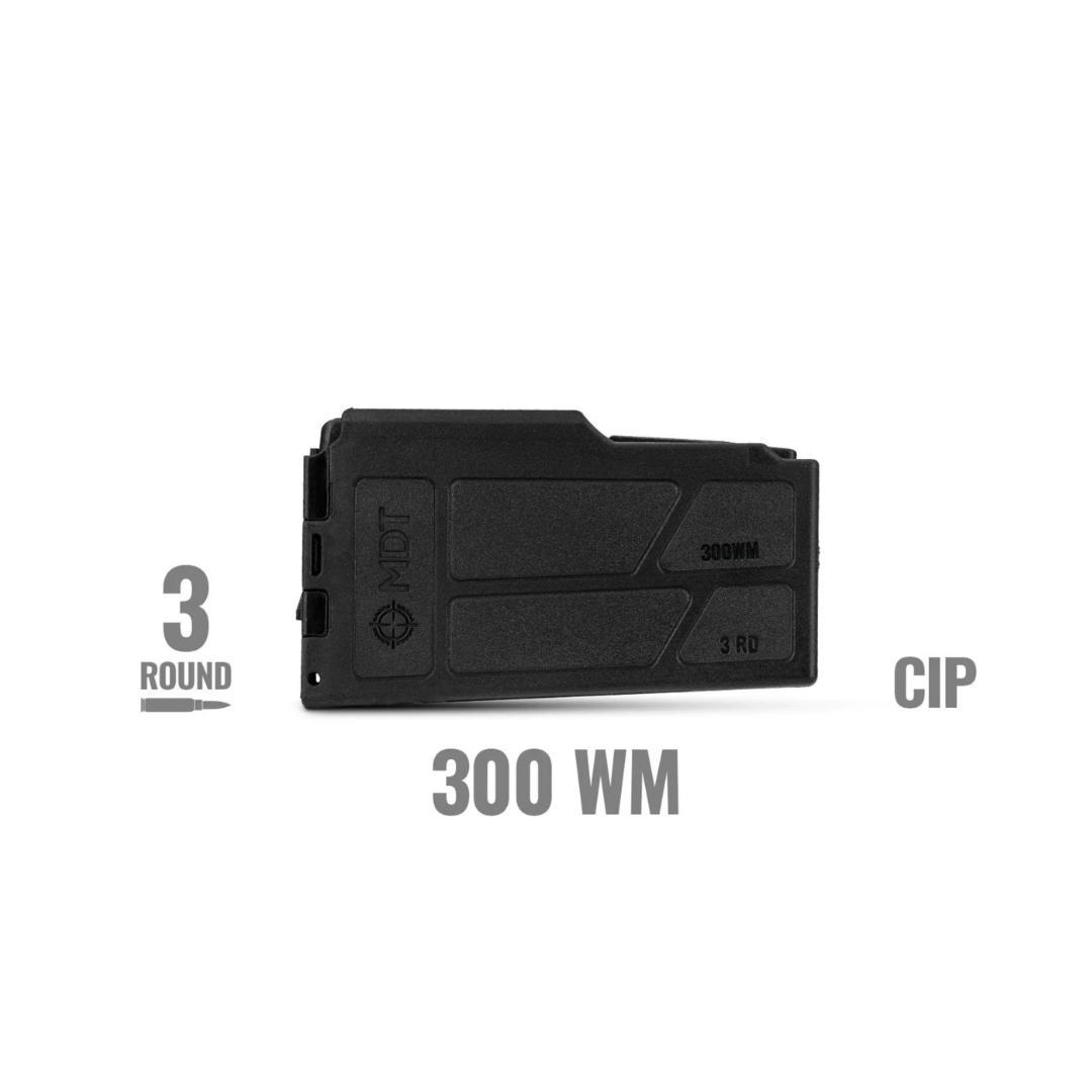300WM MDT CIP LA Polymer Magazine - 3 RND