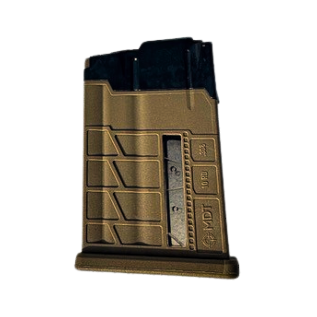 MDT MAGAZINES - POLY/METAL MAGAZINE - SHORT ACTION .308 /6.5 CREEDMOOR 10 ROUNDS