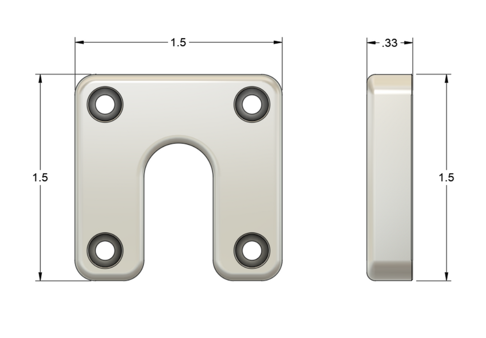 OBi LINK SYSTEM -- U-PLATES COLORED